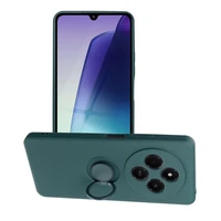 Dėklas telefonui su silikoniniu žiedu XIAOMI Redmi 14C žalias