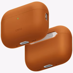 Uniq Lino silikoninis dėklas AirPods Pro 3 - oranžinis