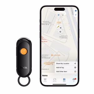 Žymeklis, suderinamas su Apple Find My, su žibintuvėliu Hoco E99 juodas