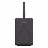 Išorinė baterija Baseus Magnetic Mini 10000mAh, Lightning 20W MagSafe (juoda)