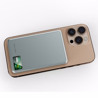 Blavec Išorinė baterija 10000mAh BJ-03 Plona 13,5mm - Type C - 22,5W magnetinė Magsafe 3 in 1 (PBBJ03-MC10G) pilka