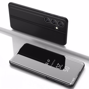Чехол-книжка Clear View для Samsung Galaxy S25 — чёрный