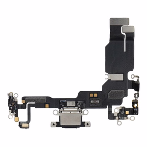 Charging flex USB for IPHONE 15 black (pulled)