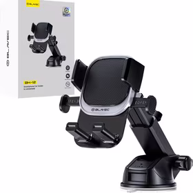 Blavec Automobilio laikiklis BH-12 prie priekinio stiklo / prietaisų skydo (BH12-WSB) juodas