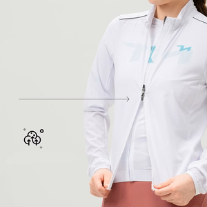 Rockbros YPW069 TVI S Women's Cycling Jacket - White