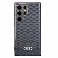 Audi IML Siuvinėjimo raštas Magnetinis dėklas telefonui S24 Ultra S928 juodas/juodas kietas dėklas AU-IMLMS24U-Q5/D3-BK