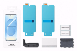 Samsung anti-reflekcinė plėvelė 2 vnt Galaxy S25 Skaidri