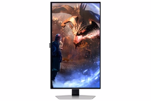 Samsung G60SD monitorius 68,6 cm (27") 2560 x 1440 pikselių Quad HD OLED sidabrinis