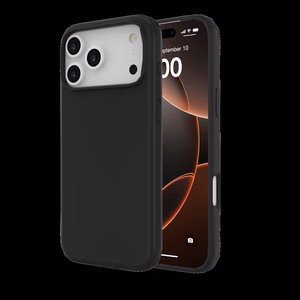JUST MUST REGULAR DEFENSE силиконовый чехол с MAGSAFE для iPhone 17 Pro Max черный