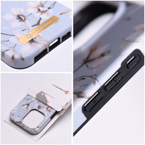 FORCELL F-PROTECT Mirage dėklas telefonui suderinamas su MagSafe IPHONE 15 Plus pavasario gėlės