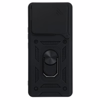 Slide Camera Armor dėklas telefonui Xiaomi 15 Pro 5G juodas