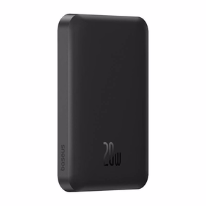 Magnetinis mini maitinimo blokas "Baseus" 5000 mAh, USB-C 20W (juodas)