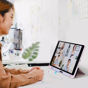 "AmazingThing Titan Pro Folio" dėklas "iPad Air M3" 11" - rožinis