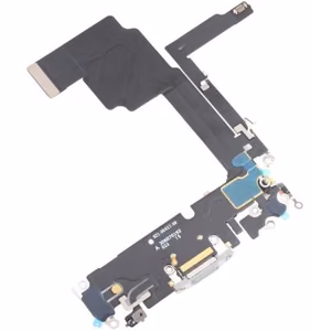 Lanksčioji jungtis skirta iPhone 15 Pro įkrovimo kontaktų, su mikrofonu Natural originali (used Grade A)