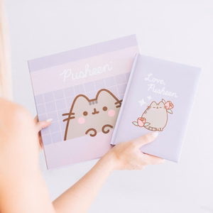 Pusheen Moments A5 užrašinės ir rašiklio rinkinys