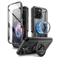 Supcase UB Pro Mag MagSafe dėklas iPhone 16 Pro Max - juodas