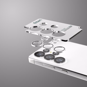 Etteri kameros objektyvo apsauga skirta Samsung Galaxy S26 Ultra sidabrinė