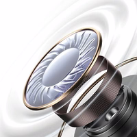 USAMS Ausinės Bluetooth 5.3 TWS X-Don Series Dual mic ENC belaidės violetinis BHUXD04 (USAMS-XD18)