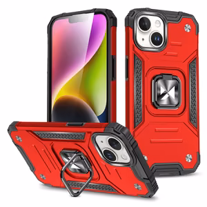 Wozinsky Ring Armor iPhone 15 Plus iPhone 15 Plus Ring Armor Чехол - красный