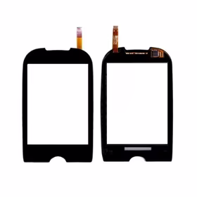 Lietimui jautrus stikliukas skirtas Samsung S3650 Corby juodas HQ