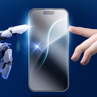 Benks Grūdintas stiklas Joy Touch Matinis Stiklas Iphone 16 Plus juodas