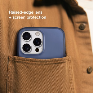 Incase Slim Case dėklas su MagSafe, skirtas iPhone 16 Pro Max, „Deep Space Blue“ spalvos