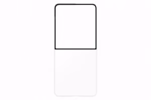 Samsung Galaxy Z Flip8 skaidrus dėklas, 0.8 mm