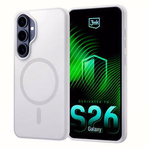 Samsung Galaxy S26+ - 3mk Smoke MagCase White