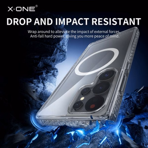 X-ONE Dropguard Magnetinis dėklas Pro (suderinamas su MagSafe) Samsung Galaxy S25 Plus