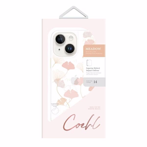 Uniq Coehl Meadow dėklas telefonui iPhone 14 Plus - rožinis