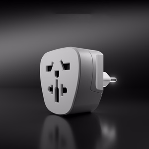Adapteris iš IT sieninio kištuko į universalų kištuką