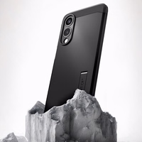 Spigen Tough Armor MagSafe dėklas Samsung Galaxy S25 Edge - Juodas