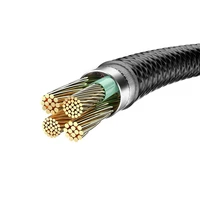 VEGER kabelis USB A į Lightning 2,4A V105 1,2 m juodas