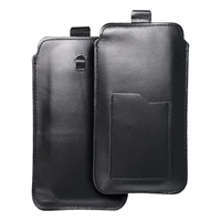 ROYAL - Odinė universali diržo kišenė / juoda - Dydis 3XL - HUAWEI MATE 20X