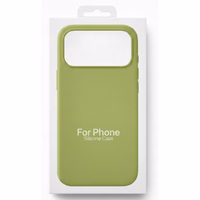 Dėklas "TM MagSafe Silicone" iPhone 17 Pro / Žolės žalias /