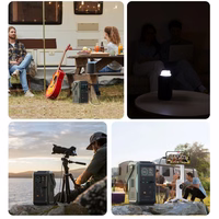 Išorinė baterija Joyroom JR-PBF10 75000mAh 100W 3x USB-C 3x USB-A su sulankstoma žibintuvėliu ir rankena (žalia)