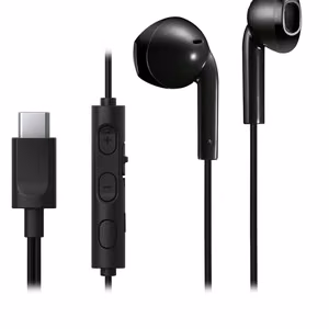 JVC HA-FR17UC USB Type-C laidinės ausinės juodos