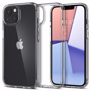 Spigen Ultra Hybrid iPhone 13 dėklas telefonui - skaidrus