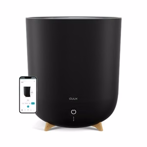 Duux Neo – умный ультразвуковой увлажнитель воздуха для помещений до 50 м², бак 5 л, 500 мл/ч, чёрный