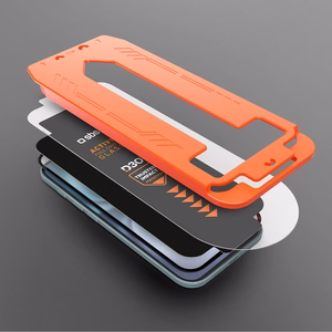 SBS apsauginis stiklas su D3O technologija su aplikatoriumi Samsung Galaxy S25 Ultra