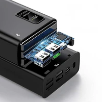 Išorinė baterija Power Bank Reach RR-H34B 22.5W 30000mAh juoda