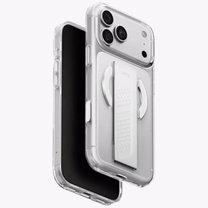 Uniq Heldro Air Magclick Charging dėklas iPhone 18 Pro Max / 17 Pro Max – skaidrus