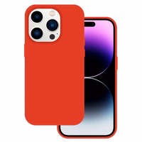 Tel Protect silikoninis dėklas telefonui Iphone 14 Pro Max raudonas