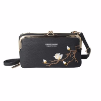 Megztas krepšys telefonui GCW16 juodas