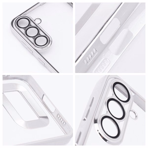 Dėklas GLAM XIAOMI REDMI 13C sidabrinis