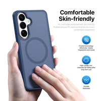 Dėklas Dux Ducis Yind MagSafe Samsung S942 S26 tamsiai mėlynas