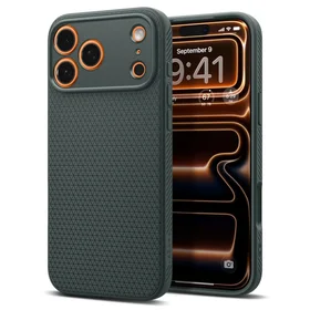 Spigen Liquid Air dėklas telefonui iPhone 17 [Pro] - žalias