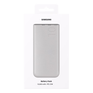 Samsung EB-P3401XUEGWW 10 000mAh 25 W išorinė baterija, smėlio spalvos