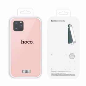 Dėklas "Hoco Pure Series" skirtas iPhone 12 Mini rožinis
