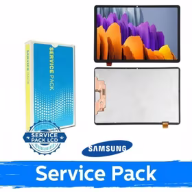 Ekranas skirtas Samsung X700 / X706 Tab S8 11'' juodas (Service Pack)